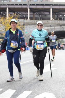 Francine Prtescott - New York Marathon 2021