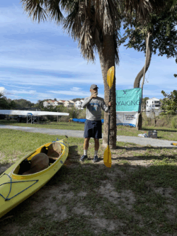 Freedom Team of Wounded Veterans Kayak Clinic October 2022