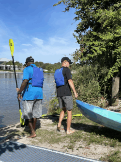 Freedom Team of Wounded Veterans Kayak Clinic October 2022