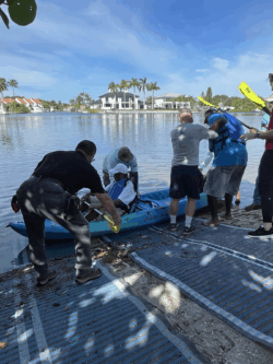 Freedom Team of Wounded Veterans Kayak Clinic October 2022